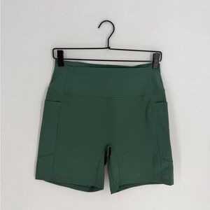 CSB Green Alpine Activluxe Pocket Biker Shorts
